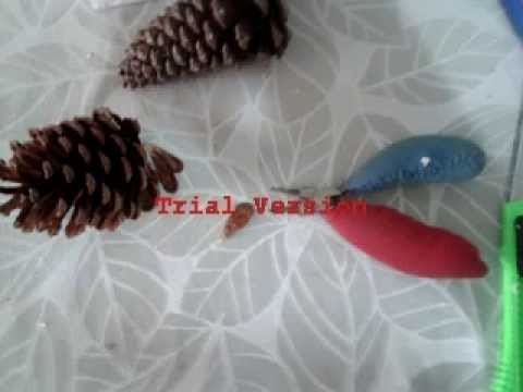 31 - CORUJAS EM PINHA BRANCAS PARA O NATAL 2014