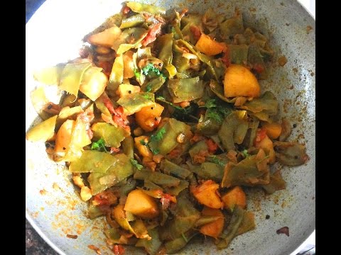 Semi Aloo ki Sabji|  Flat Green Beans Potatoes Recipe | Sem Phali Aloo Sabzi | BEANS POTATOES