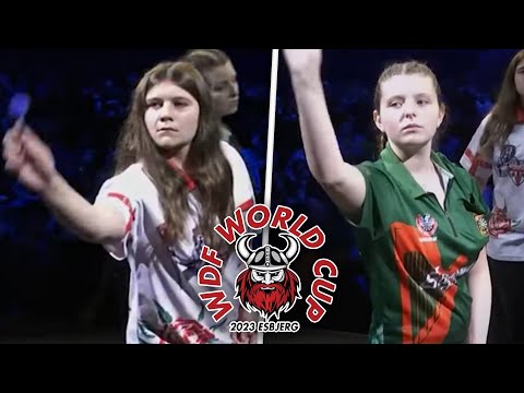 Paige Pauling v Rebecca Allen - WDF World Cup 2023 from Esbjerg Denmark Day 5 morning