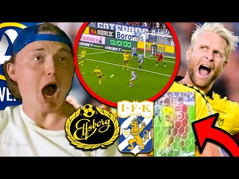 ÅRETS INHOPP VÄNDER GALEN MATCH!! - Elfsborg vs IFK Göteborg