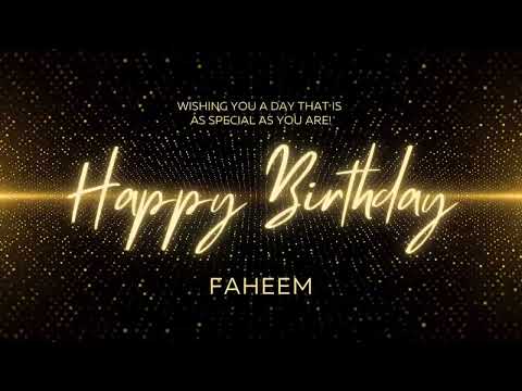 FAHIM Birthday Song | Happy Birthday Fahim | Faheem Cakes Pasteles - Happy Birthday | FAHEEM | FAHIM
