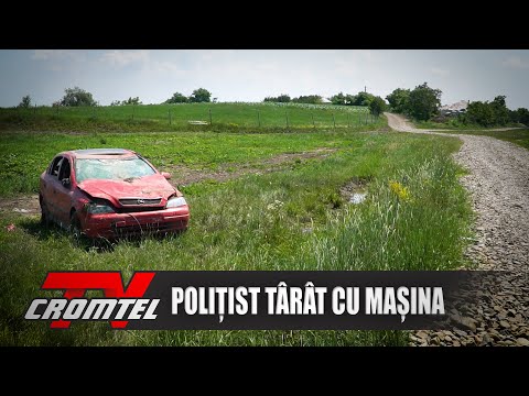 Știri CromtelTV - Polițist târât cu mașina de un șofer beat