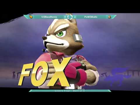 SOS27 Losers Finals - V3|RaveRemix (Pac-Man) vs PoW!|Wulfn (Fox)