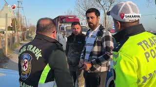 Emniyet Şeridinde Gidenler Drona Yakalandı 10 Dakikada 15 Araca 300 Bin Lira Ceza