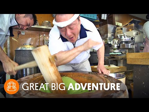 Fastest Mochi Pounder In Japan Does Indeed Pound Mochi Very Fast