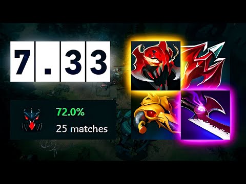 This is how Arteezy has 70% winrate on Shadow Fiend in 7.33