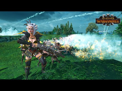 Vampire vs Nurgle | Guns of Bretonnia 4 mod | Total War WARHAMMER 3 Thrones of Decay | 4K