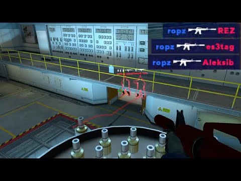 ropz MASSIVE 3K for 15-15 against NIP