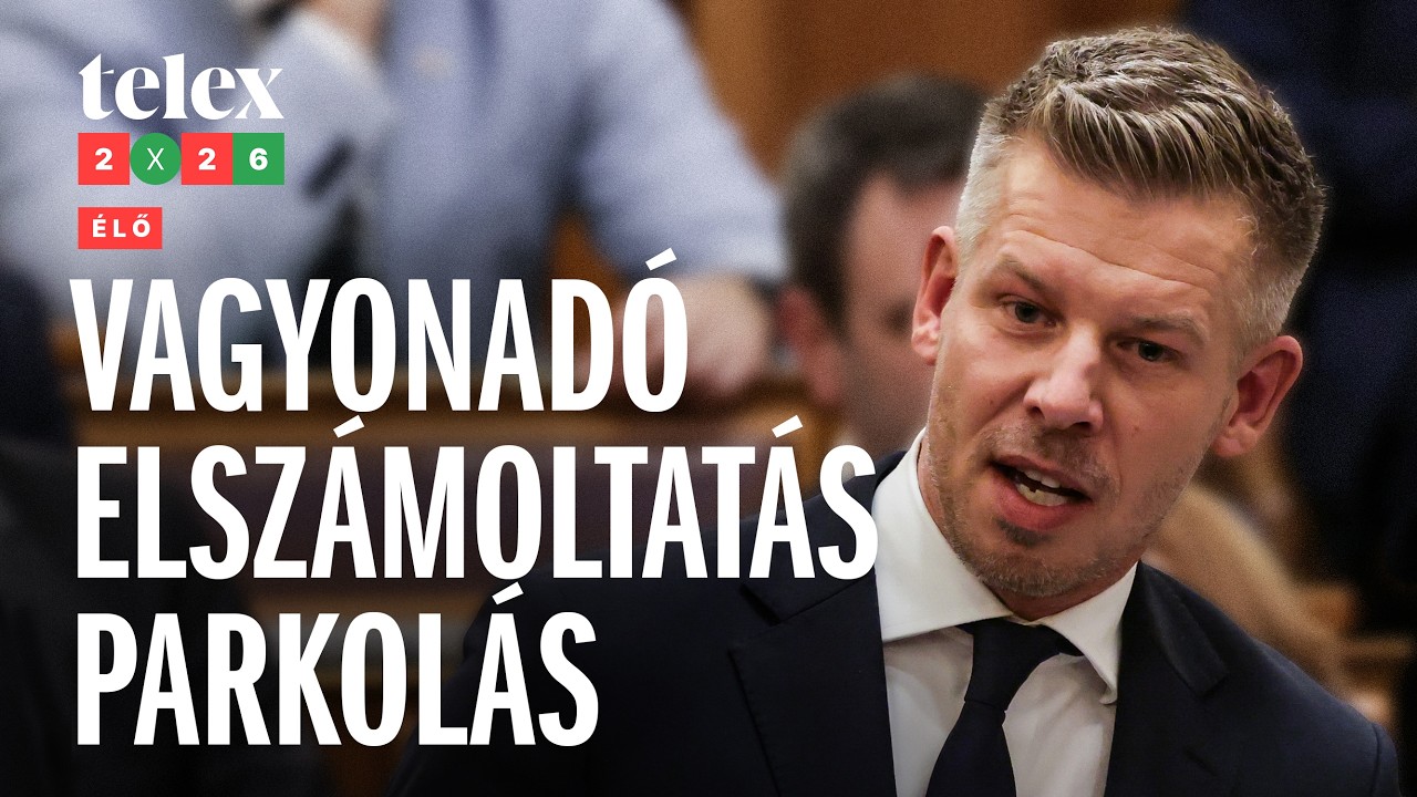 Vagyonadó, elszámoltatás, parkolás – parlamenti élő és stúdiós elemzés