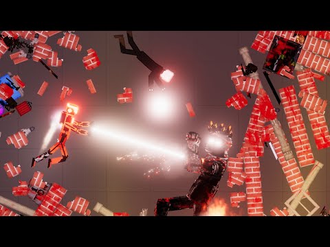 Corruption of the Divine Fights Magic Human and Hi-tech Soldier | People Playground 1.20