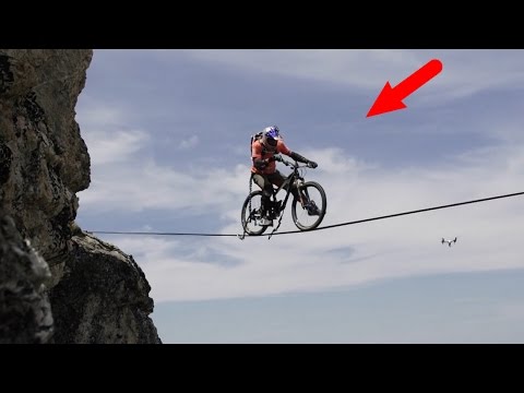 5 нереально крутых смертельных трюков на высоте. Аж дух захватывает!