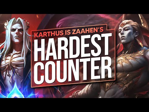THIS IS WHY KARTHUS IS ZAAHEN'S HARDEST COUNTER IN THE JUNGLE