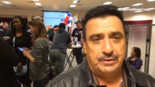 Art Flores of Carpenters Local 405 says #davecortese  is good for workers. #MercElect2014