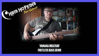 Video thumbnail for Yamaha RBX260F Fretless Bass - Gear Demo (EP1) by Chris Hopkins Bass