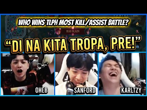 When Team Liquid PH battle each other for MOST KILLS/ASSISTS | KarlTzy, Oheb, Sanford, Sanji, Jaypee