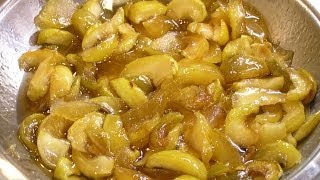 Смотреть онлайн Способ приготовления яблочного варенья дольками