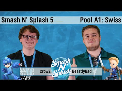 Smash N Splash 5: Crowz (Mega Man) vs BeastlyBad (Mii Swordie)
