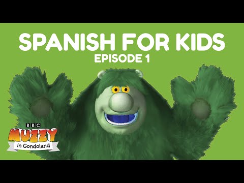 Spanish For Kids.  Muzzy In Gondoland - Episode 1. Spanish lessons for children by the BBC's Muzzy