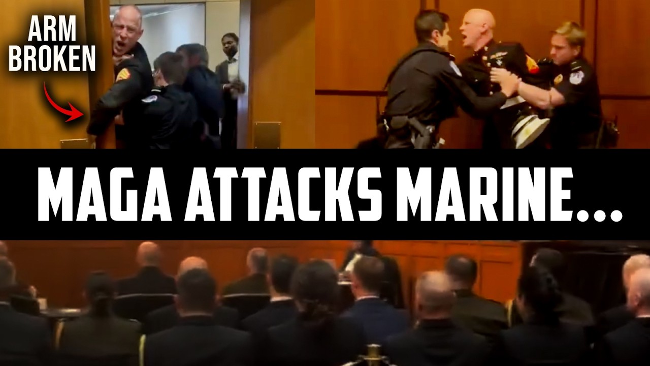 MAGA Senator ATTACKS VETERAN - Arrested For Saying The Truth