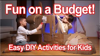 Unleash Creativity on a Budget! Fun Activities for Kids They'll Love