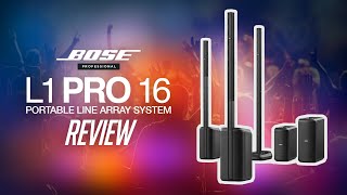 Video thumbnail for Bose L1 Pro 16 Portable Line Array (Review): The Best Column Array Speaker? by DJ Barr