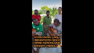 Download lagu LAGU BENGAWAN SOLO - DI NYANYIKAN DENGAN SANGAT MERDU OLEH PARA PEMUDA PAPUA 😱 !!! BIKIN MERINDING mp3