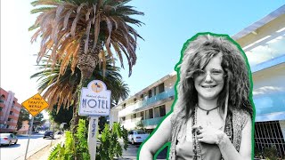 JANIS JOPLIN&#39;S Death Site &amp; LAST HOTEL Room
