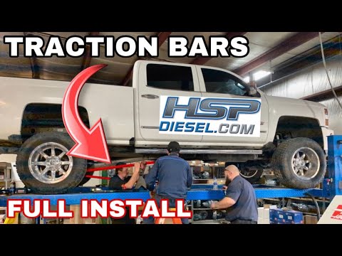 How To Install Duramax 11-19 HSP Diesel Traction Bars