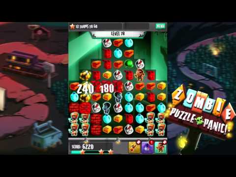 Zombie Puzzle Panic Video