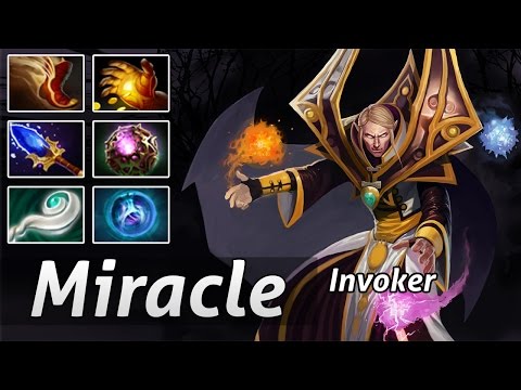 Miracle Perfect Play Invoker - Dota 2 Epic Moments