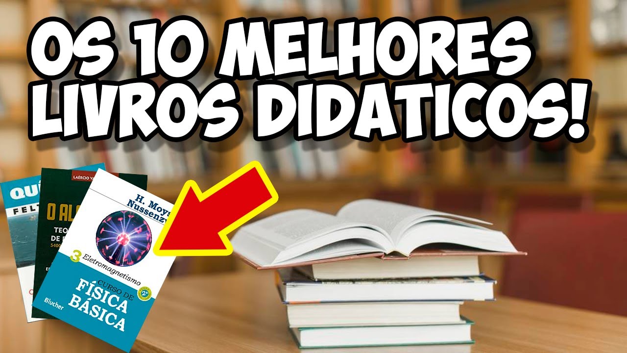 10 MELHORES LIVROS PARA ESTUDAR PARA O ENEM | E outros Vestibulares