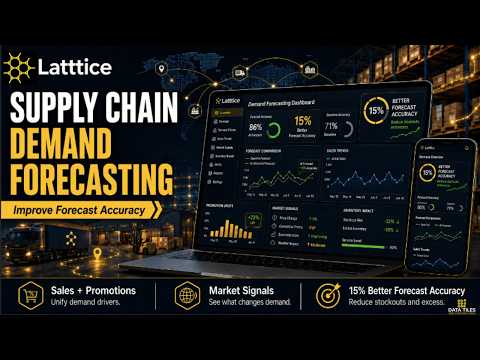 Latttice Demand Forecasting and Planning data product demonstration