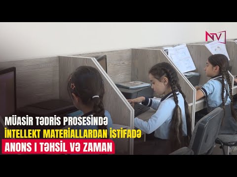 ANONS - TƏHSİL VƏ ZAMAN