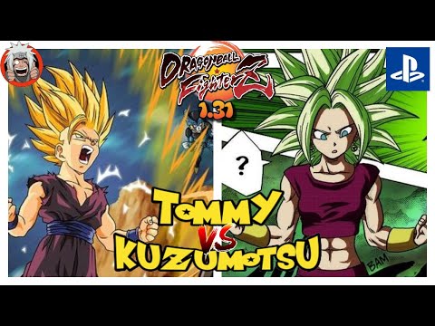 DBFZ kuzumotsu vs Tommy (TGohan, GogetaSSB, GokuSSJ) vs (Kefla, GokuSSB, GokuBlack) Ver 1.31