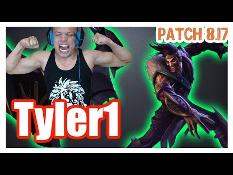 Tyler1 | DRAVEN vs XAYAH | Tyler DRAVEN Adc | MASTER Gameplay | Patch 8.17