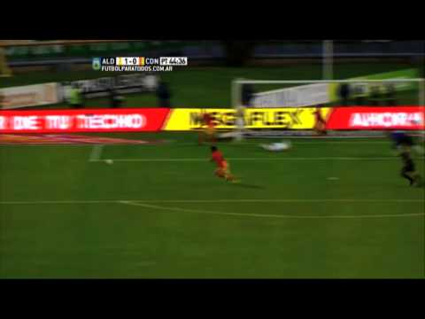 El palo jugó para Crucero. Aldosivi 2 - Crucero del Norte 0. Fecha 24. Primera División 2015. FPT