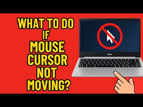 Acer laptop mouse cursor not moving problem solved