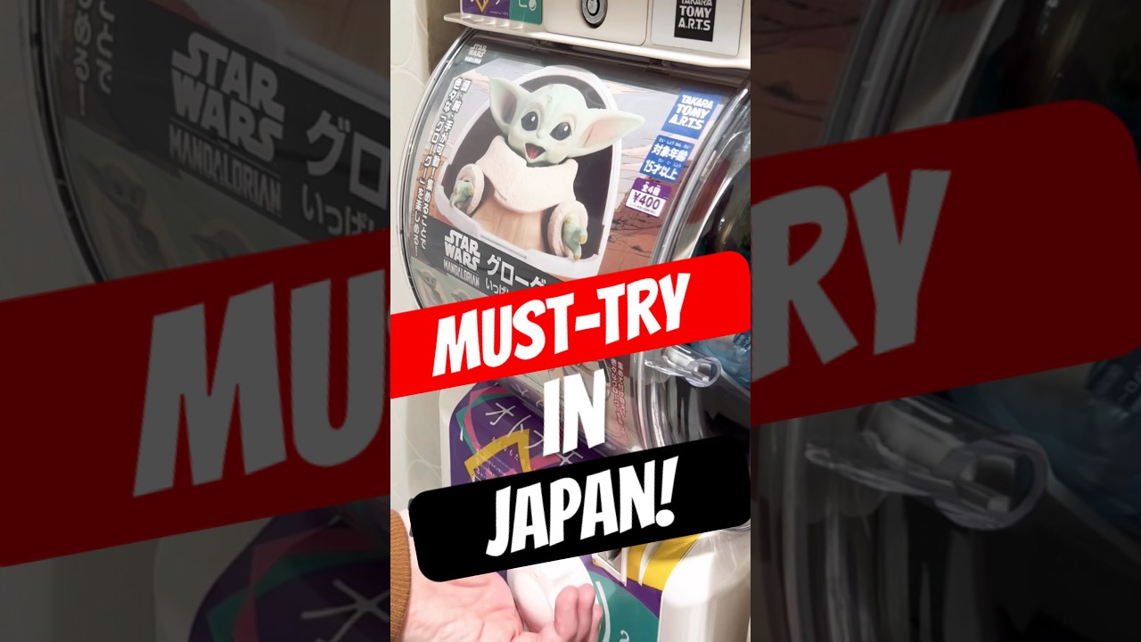 Welcome to Gacha World! #gachapon #japantravel  #shorts