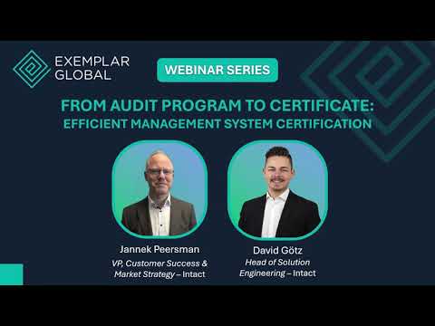 From Audit Program to Certificate: Efficient Management System Certification