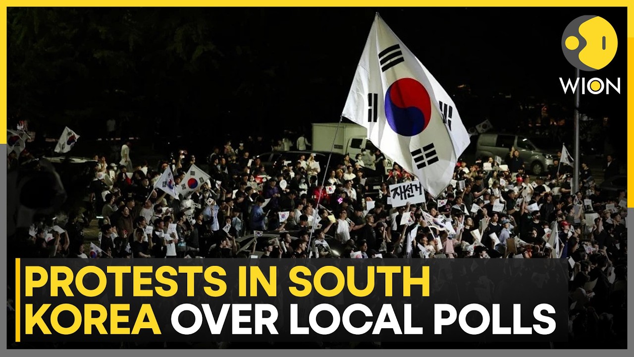 South Korea Protests: Citizens Allege Local Polls Were Unfair, Demand Nullification | WION