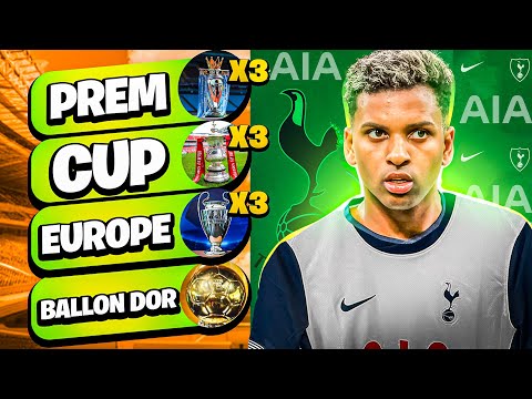 INCREDIBLE 10 Season Rebuild Challenge with Tottenham