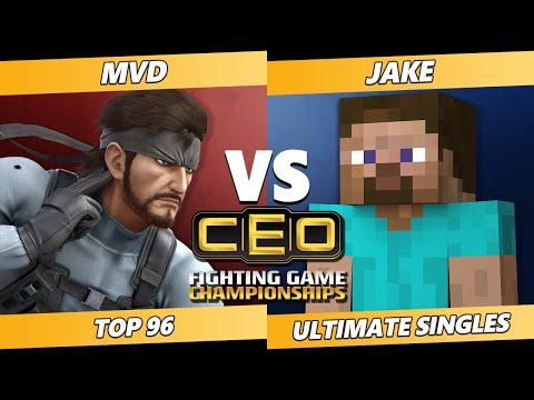 CEO 2021 - MVD (Snake) Vs. Jake (Steve) SSBU Ultimate Tournament