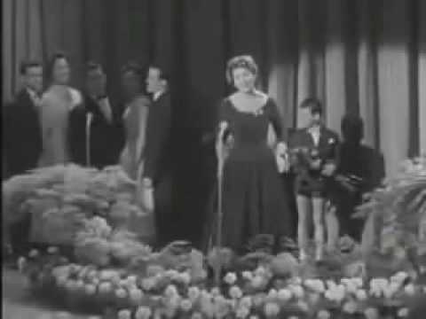 Eurovision 1956 Switzerland - Lys Assia - Refrain (Winner)