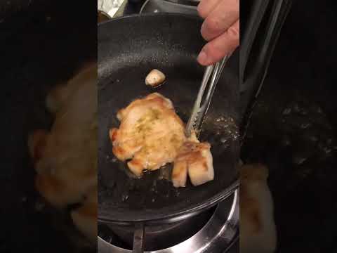 Pork and Shimeji Mushroom Steak (Yuzu Kosho & Ponzu Sauce)