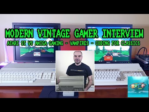 Amiga VS Atari ST Gaming & More With Modern Vintage Gamer - The Retro Hour EP103