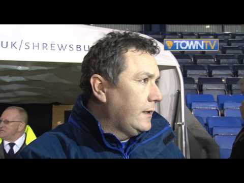 Micky Mellon post Stevenage home - Town TV