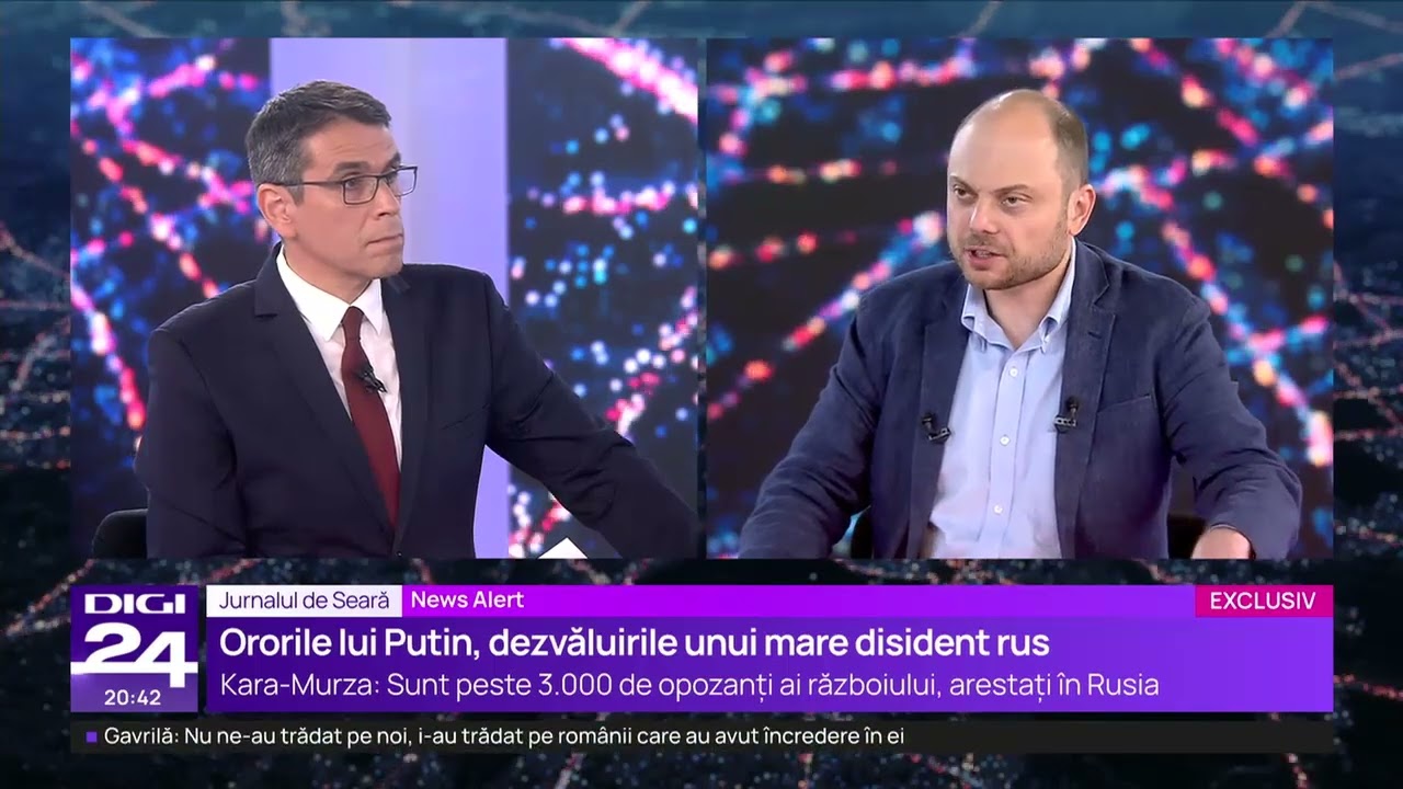 De ce este România o țintă pentru Vladimir Putin. Explicațiile disidentului rus Vladimir Kara Murza