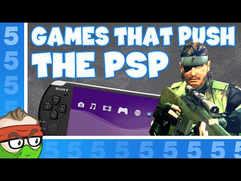 5 Games that Push the PSP to MEGA Megahertz Part 1 - JurassicNinja
