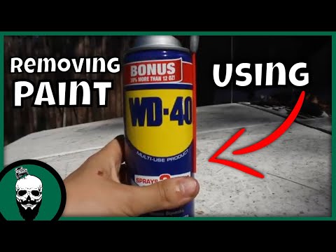How To Remove Paint Overspray With WD 40