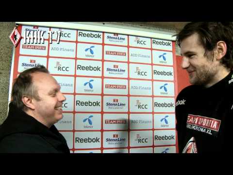 110212 Uppsnack inför matchen mot Nybro Vikings IF